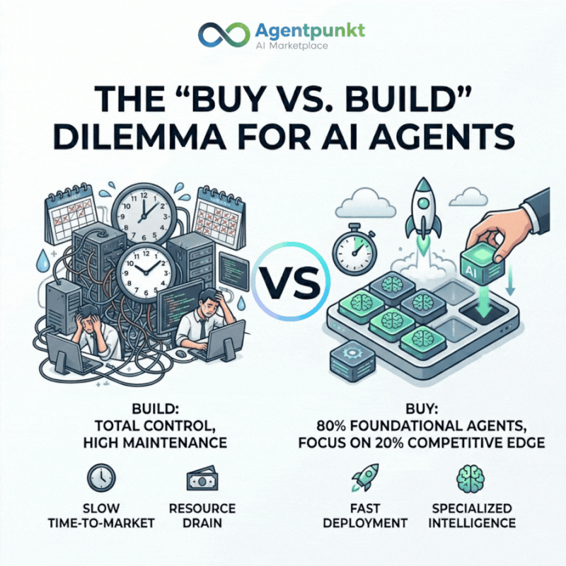 The 'Buy vs. Build' Dilemma for AI Agents.